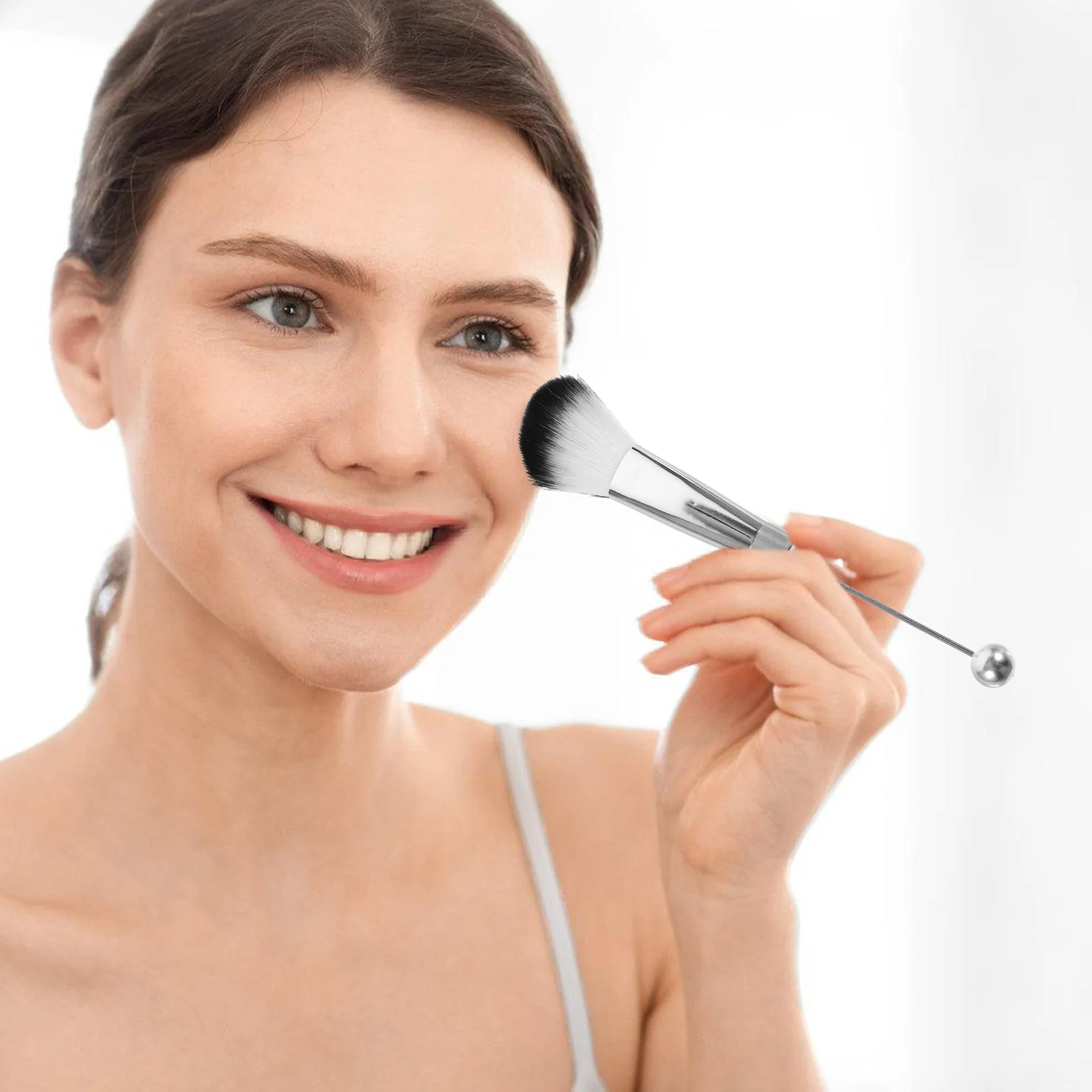 

1 Set Of Makeup Brush Set For Women, Soft Bristles Cosmetics Brushes, Easy Clean Travel Size Face Beauty Tools, Supple Makeup