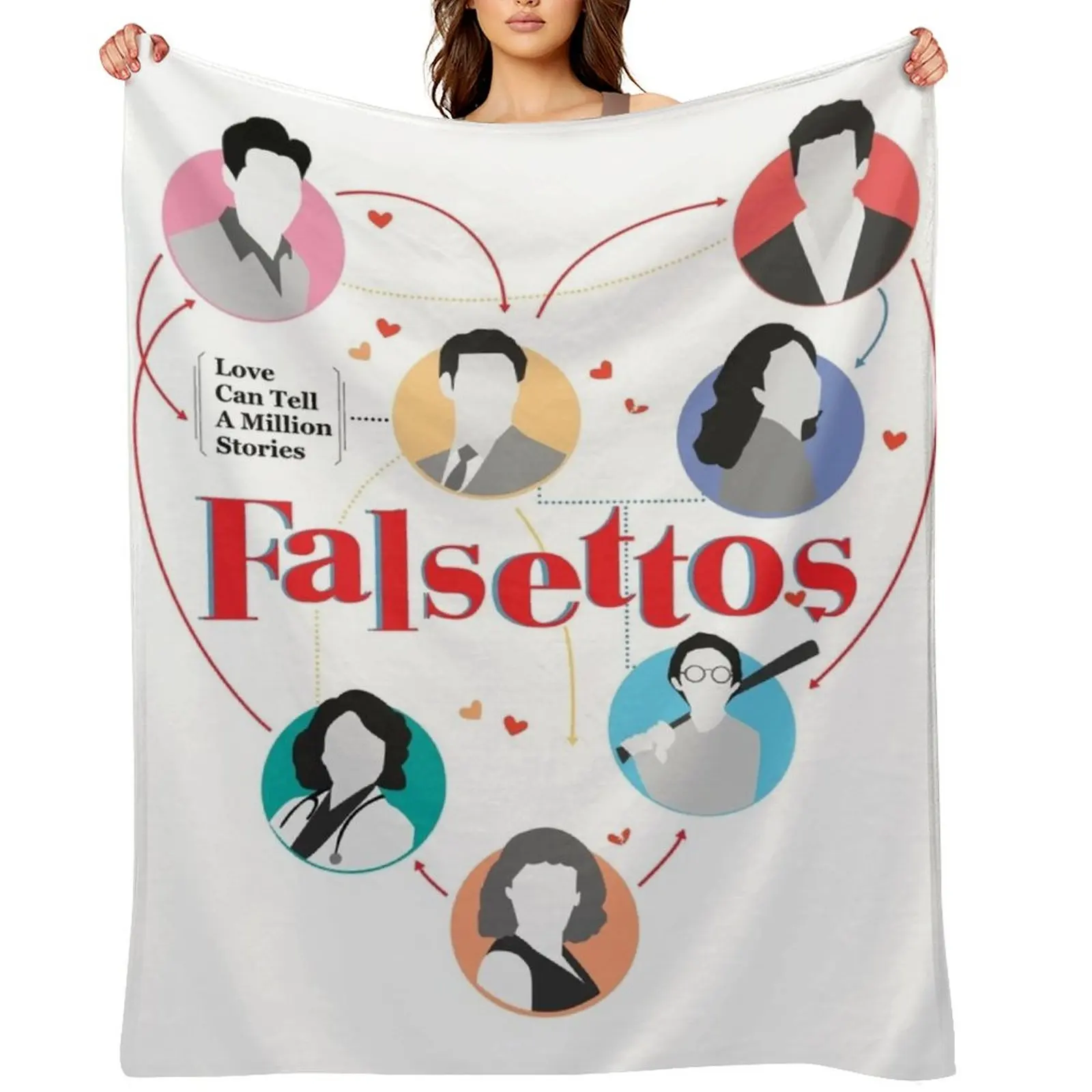 

Broadway Falsettos Throw Blanket Bed Plaid on the sofa Polar christmas gifts Blankets