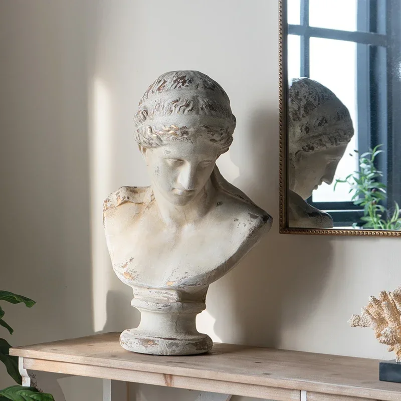 Sculpture ornaments Home accessories Living room entrance display decorations