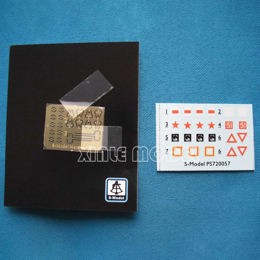 Kit de modelo de tanque montado de plástico modelo S PS720057 Matilda II Suporte próximo 2 kits de construção rápida por caixa 1/72