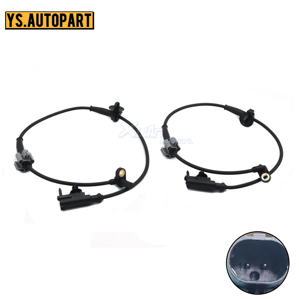 2pc Rear Left & Right ABS Wheel Speed Sensor 15229012 For Chevrolet Avalanche Suburban Tahoe GMC Yukon Cadillac Escalade 2007-14