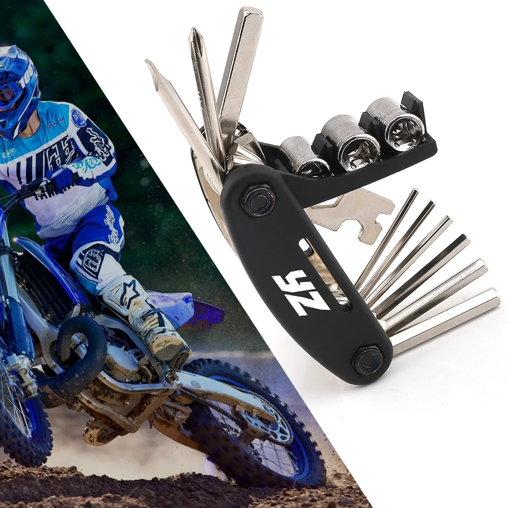 

Для Yamaha YZ 80 85 125 250 426 450 F X FX YZ80 YZ85 YZ125 YZ250 Ремонт мотоциклов Отвертка Сумка для инструментов Аксессуары