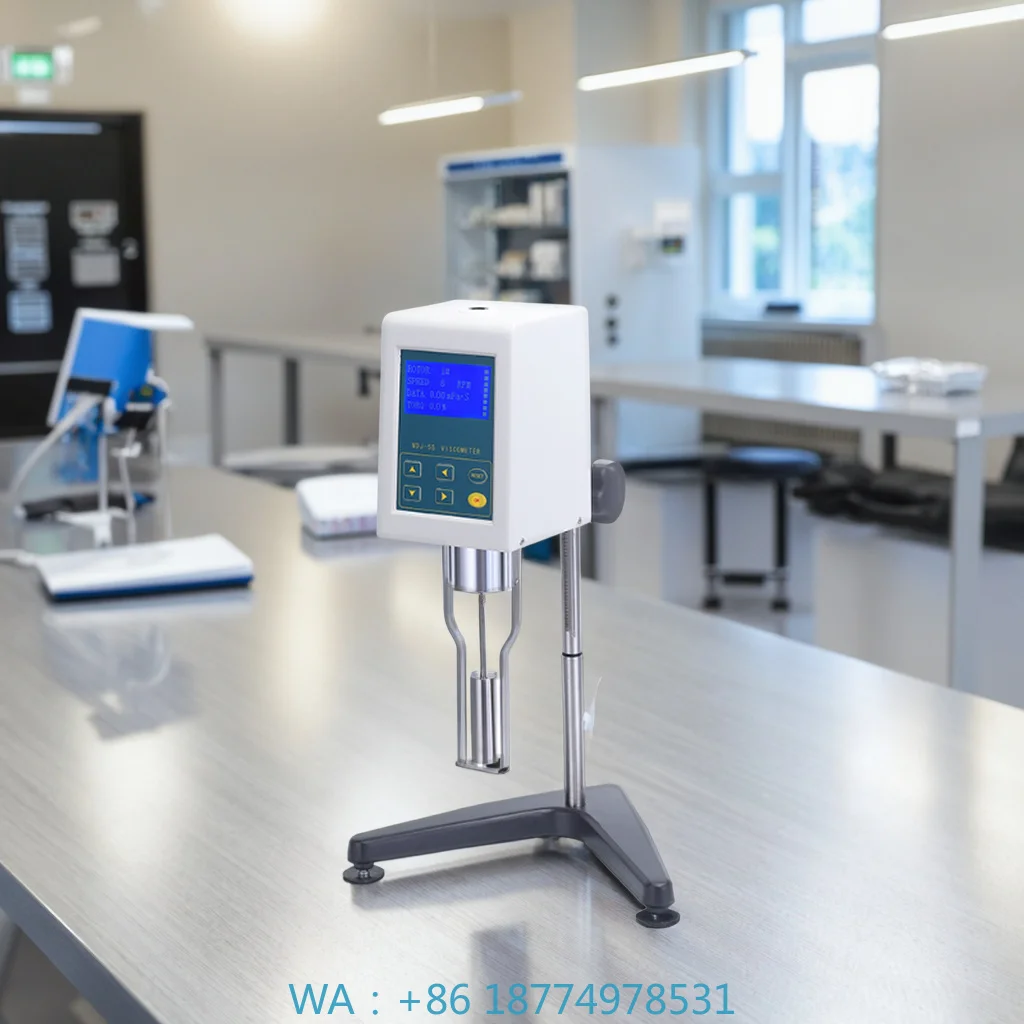 1. Digital Rotational Brookfield Viscosity Testing Kit Equipped With Optional 0# Rotor For 2 Millions Mpas Max Viscosity Sample
