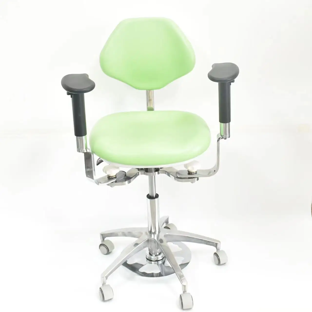 Profession Ergonomic Tilt Assistant Dentist Doctor Chair Saddle Dental Stool