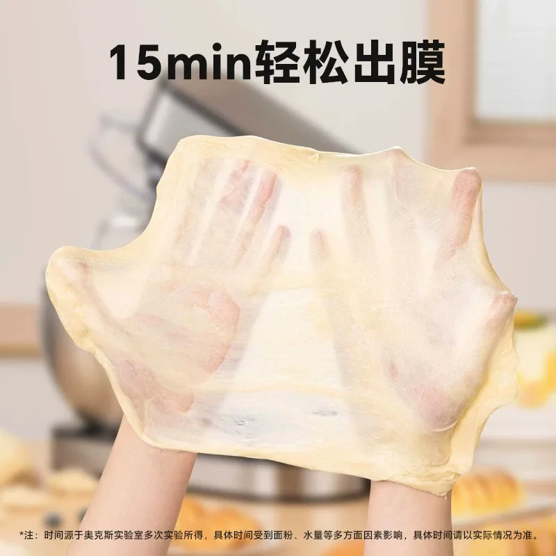 Kitchen Electric 10kg Flour Bread Dough Mixer Tilt Design Stainless Steel Household Baking Equipment