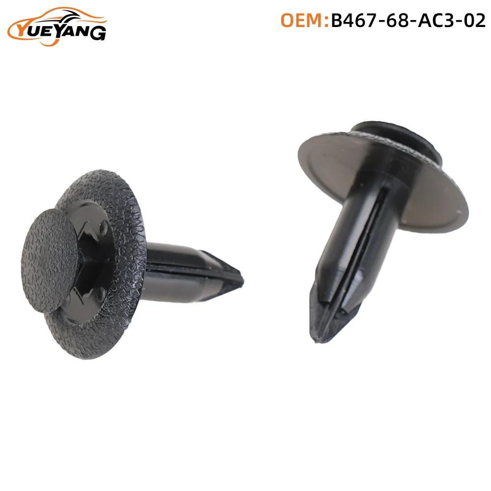 YUEYANG B467-68-AC3-02 Rear Trunk Liner Liftgate Door Side Trim Panel Clip Fastener Retainer For Mazda Car Accessories