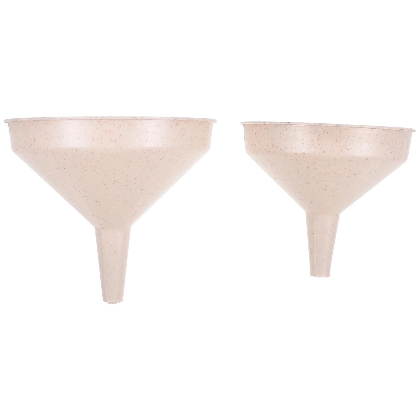 

2pcs Kitchen Funnel Set Large Mouth Plastic Cooking Funnel For Oil Water Powder Transfer Food Grade Filling Bottles Jars
