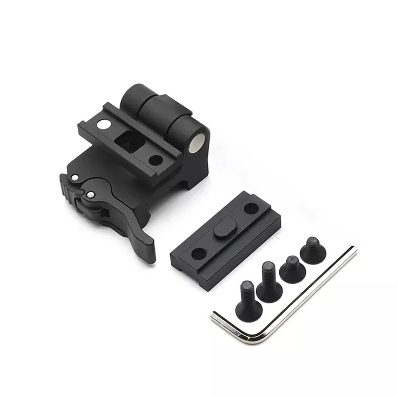 Metal Tactical Side to Switch STS QD Mount with Riser Plate For G33 G43 G45 Magnifier Scope