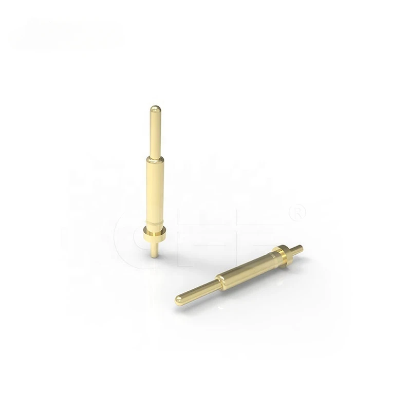 

10u"Au single pogo pin or spring loaded connector with SMT tail