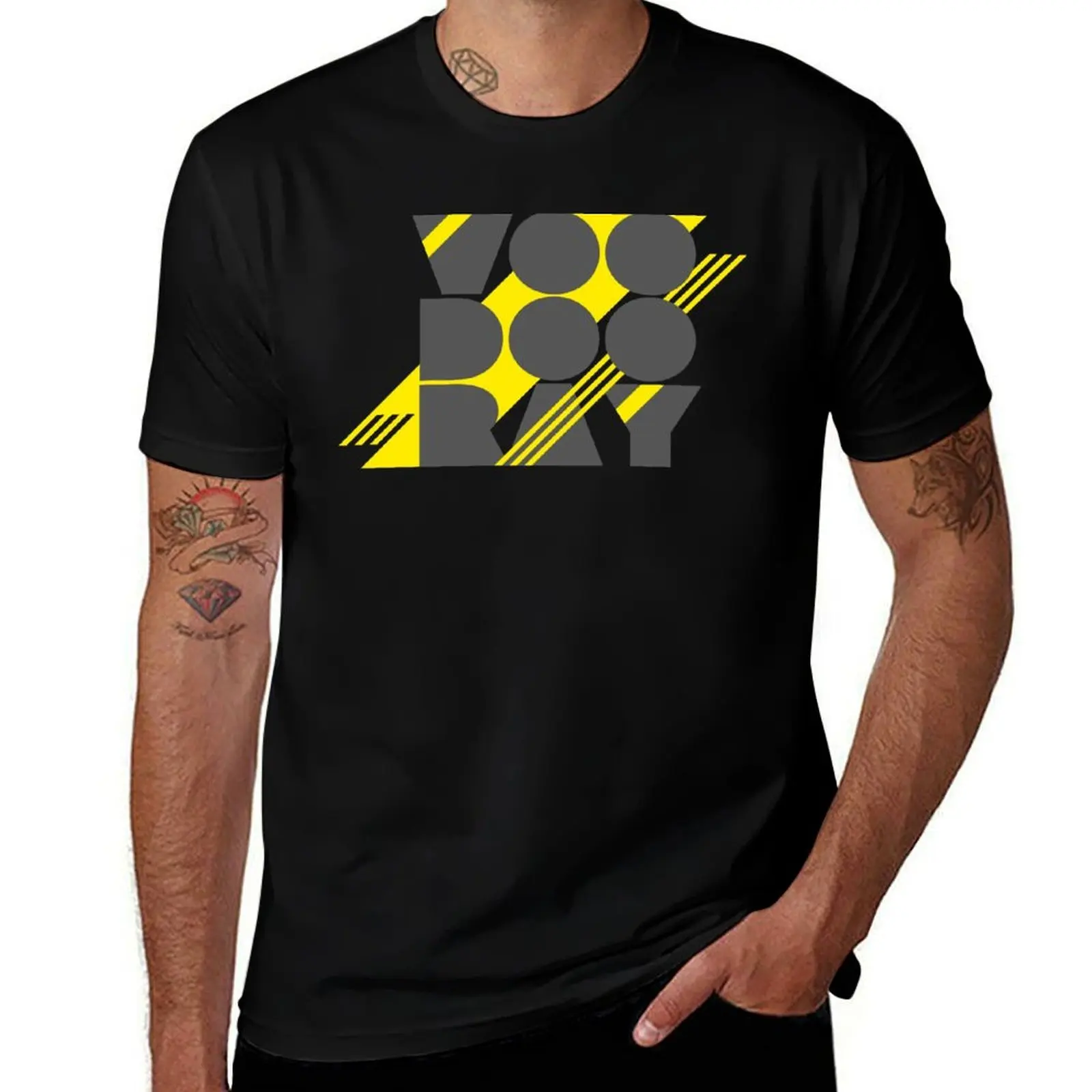 Voodoo Ray T-Shirt Casual All Match Short Sleeve T-Shirt