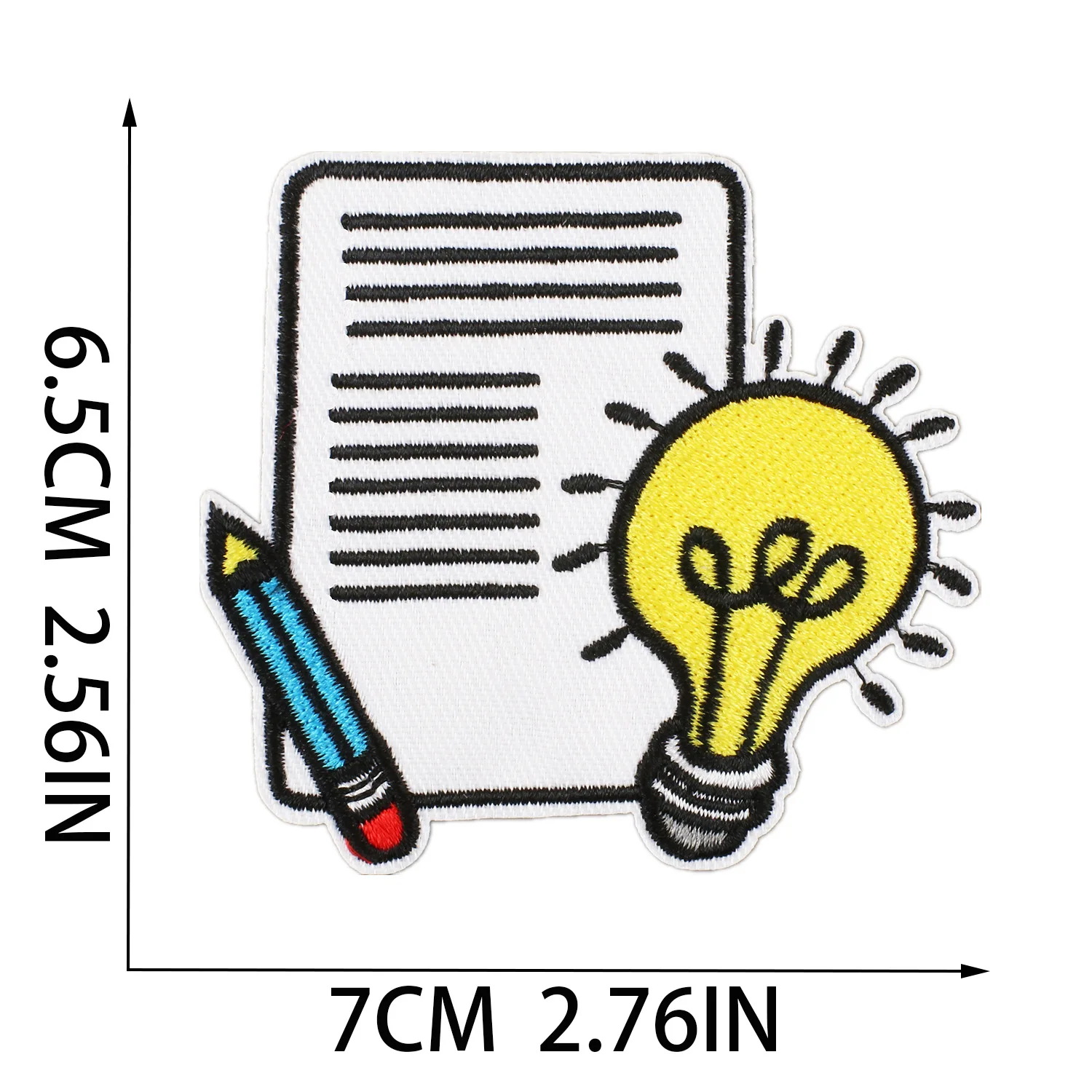 10 قطعة صغيرة لطيف المعلمين يوم الكي التصحيح العودة إلى المدرسة القلم القرطاسية المطرزة شارة الملابس الجينز تي شيرت سترة ديكور