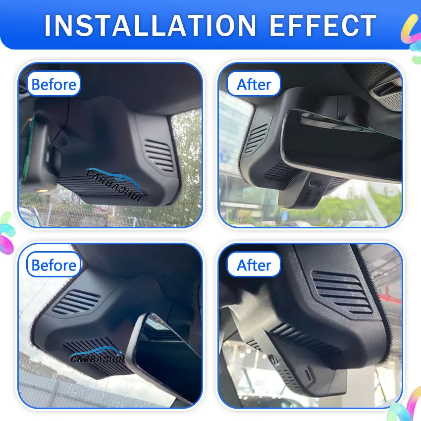 Dash Cam 4K UHD Recording Car Camera DVR Night Vision Video Recorder for Mercedes Benz G Class W463 2nd Gen 2019-2023