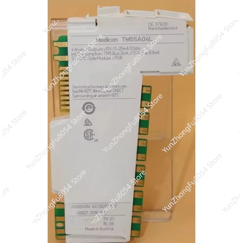 For TM5SAO4L Analog Output Module Modican TM5 40 +/-10V 0 To 20mA 12 Bit