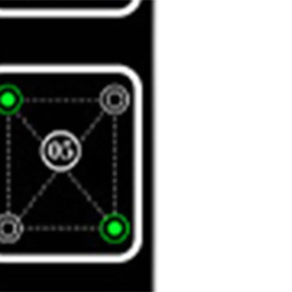 Agility Ladder Mat Multipurpose Footwork Practice Sports Speed Practice Pad for Exercise Outdoor Soccer Sports Playing Field