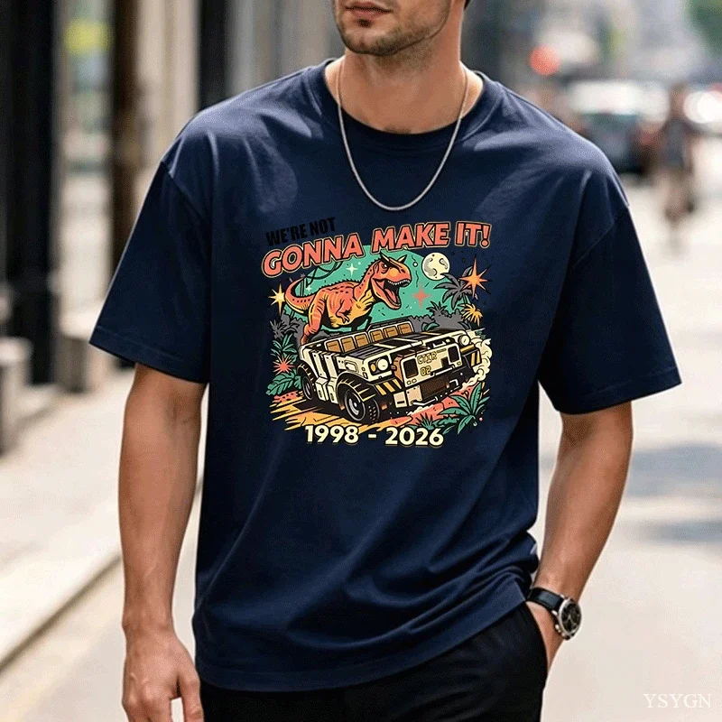 Dinosaur Animal T-Shirt Men Women Casual Cotton Short Sleeve Round Neck Tshirt Streetwear High Quality Graphic Tees Clothing