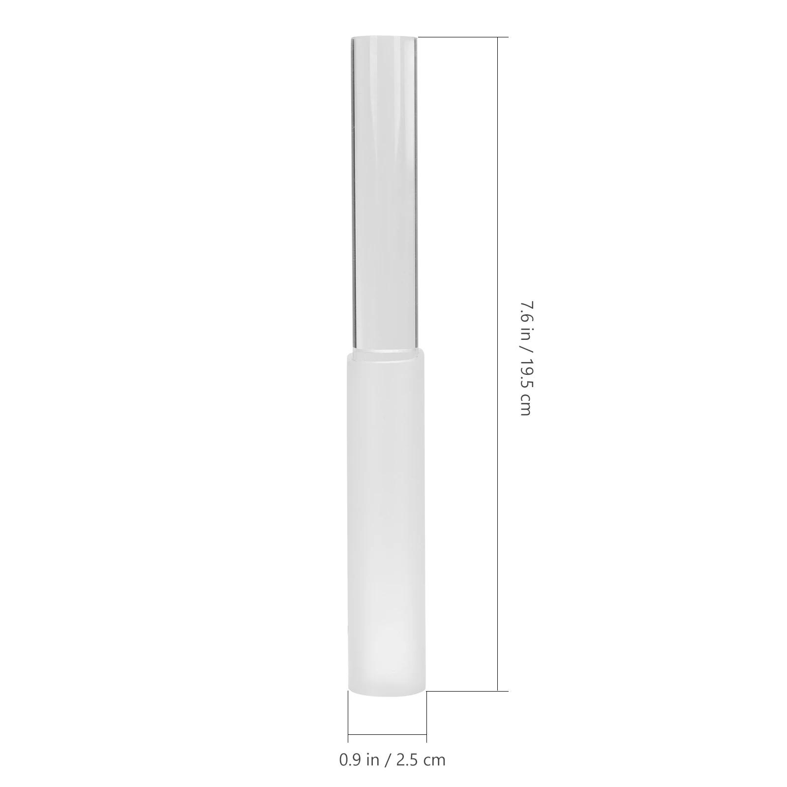 

Acrylic Singing Mallet Tibetan Buddha Sound Bowl Stick Chanting Bowl Accessory Small Lightweight Durable Smooth Polished Striker