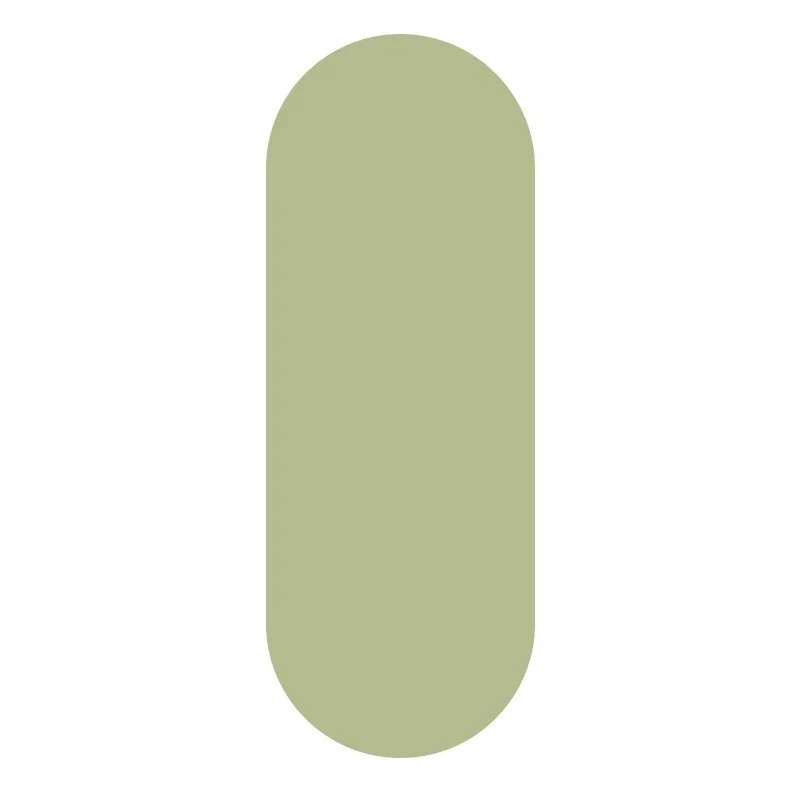 Oval PU and Natural Rubber Yoga Mat: Professional Anti-Slip, High-Grip Exercise Mat