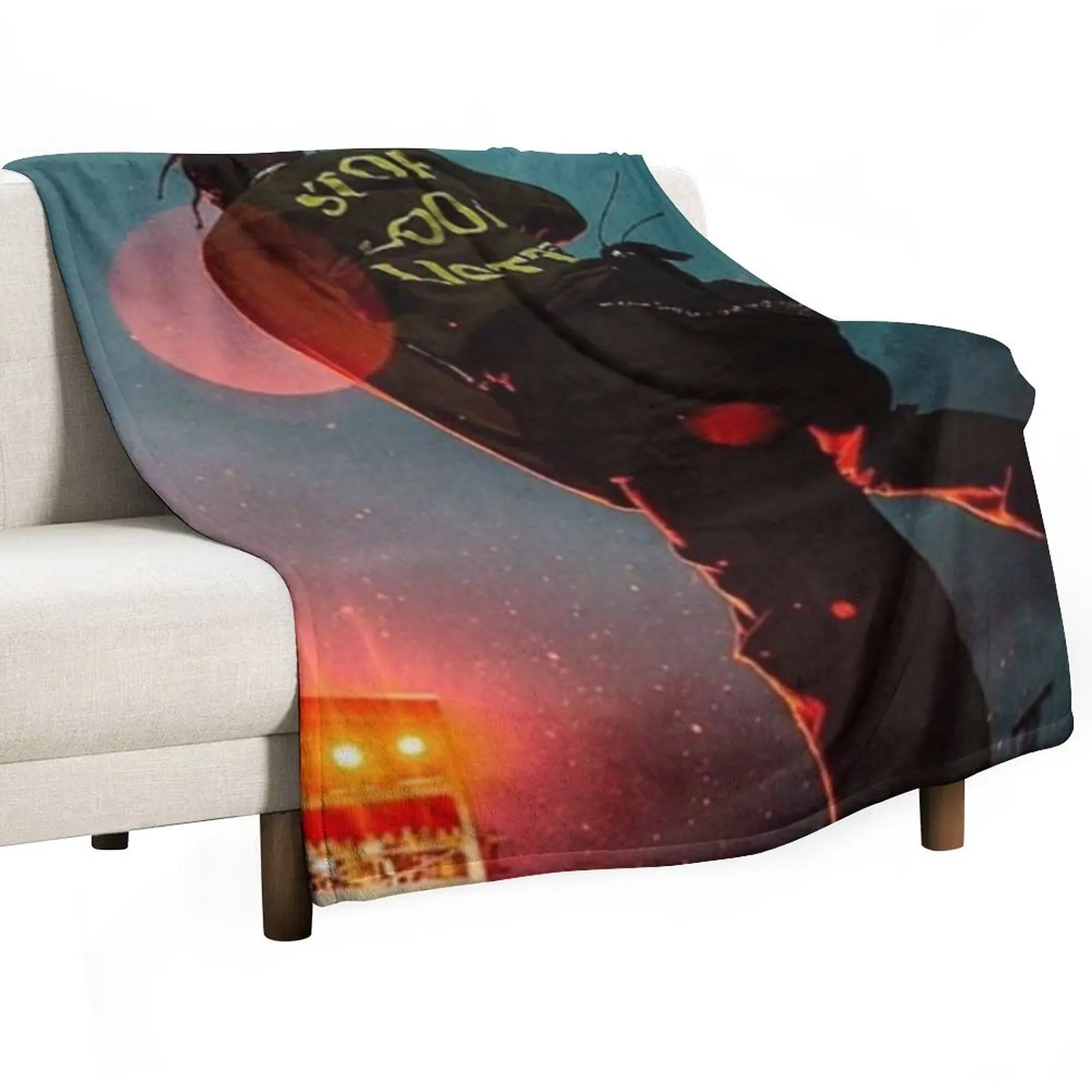 The Travis Concert Throw Blanket Retros decorative Baby Nap Blankets