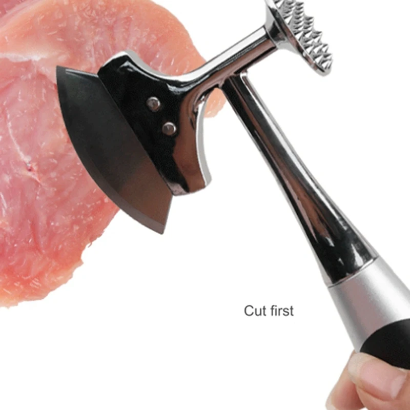Double-Sided Bone Chopping Meat Hammer Multifunctional Household Commercial Kitchen Meat Floss Hammer