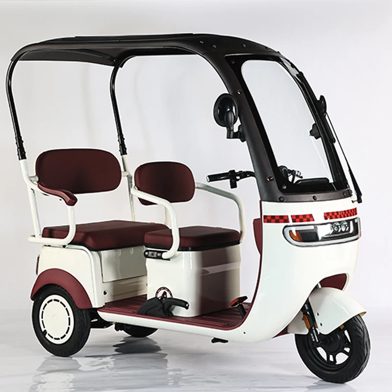 

3 Wheel Fat Tire Electric Tricycle for Adults 48V City Electric Tricycle with Basket for Urban Traffic