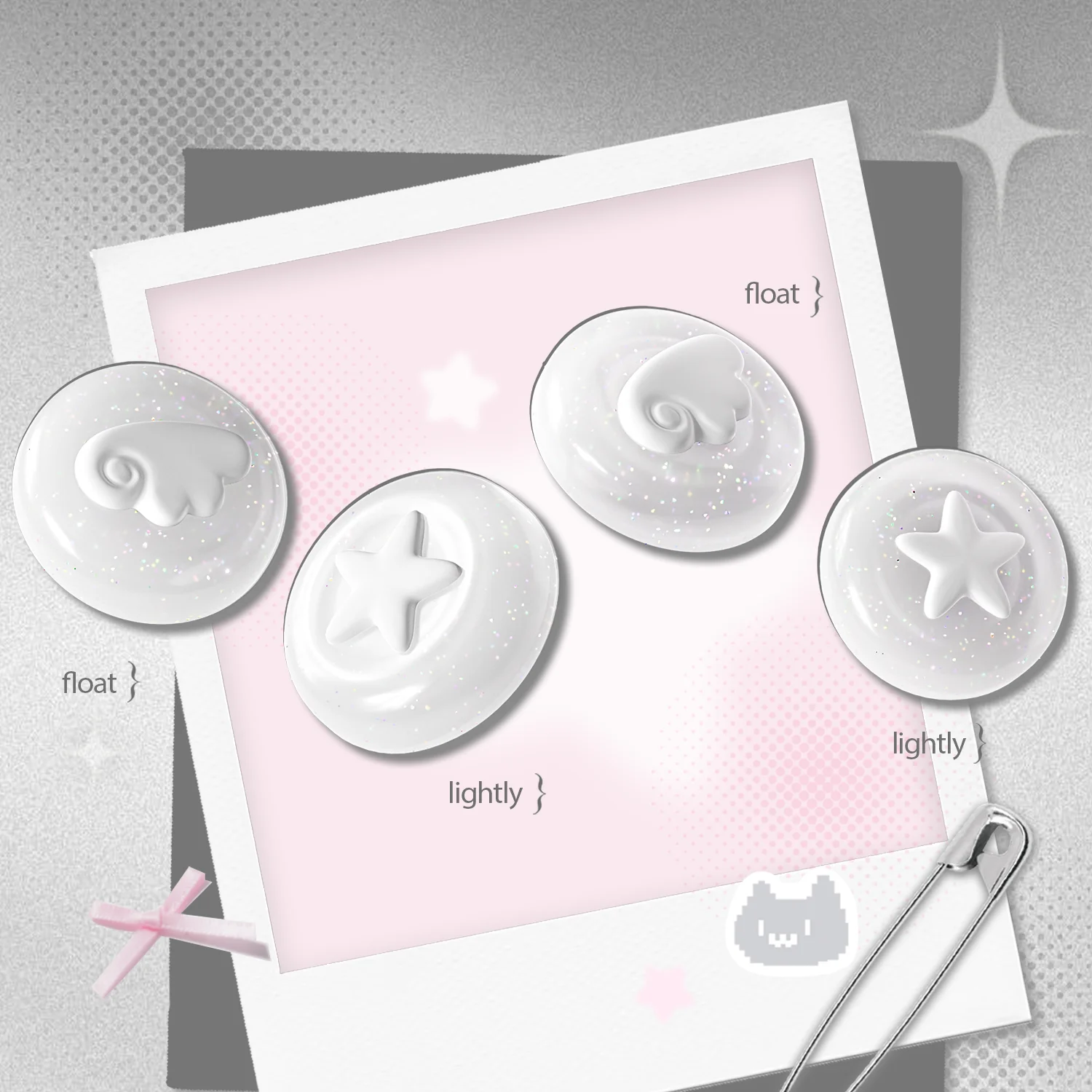 

GeekShare Ручки для большого пальца для Nintendo Switch 2 (2025), сменные колпачки для кнопок, колпачки для большого пальца, чехол для ручки Joycon, мыльный пузырь