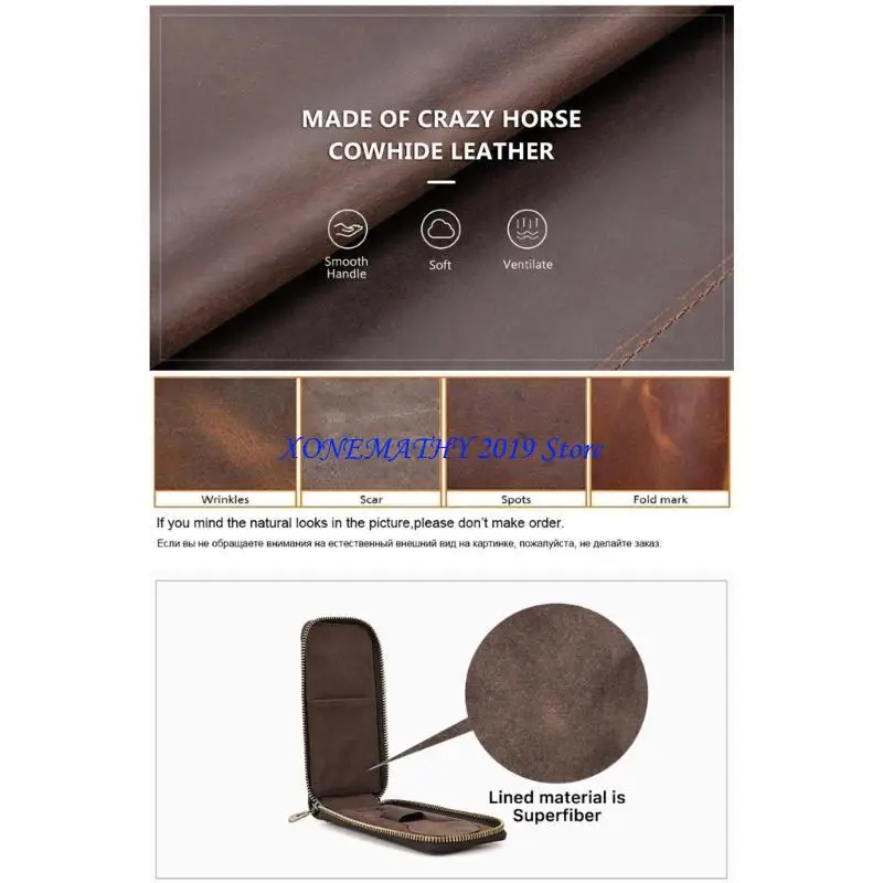 F42F Watch Fashion Watch Uchwyt przenośny Organizator podróży Wygodne zamek błyskawiczny