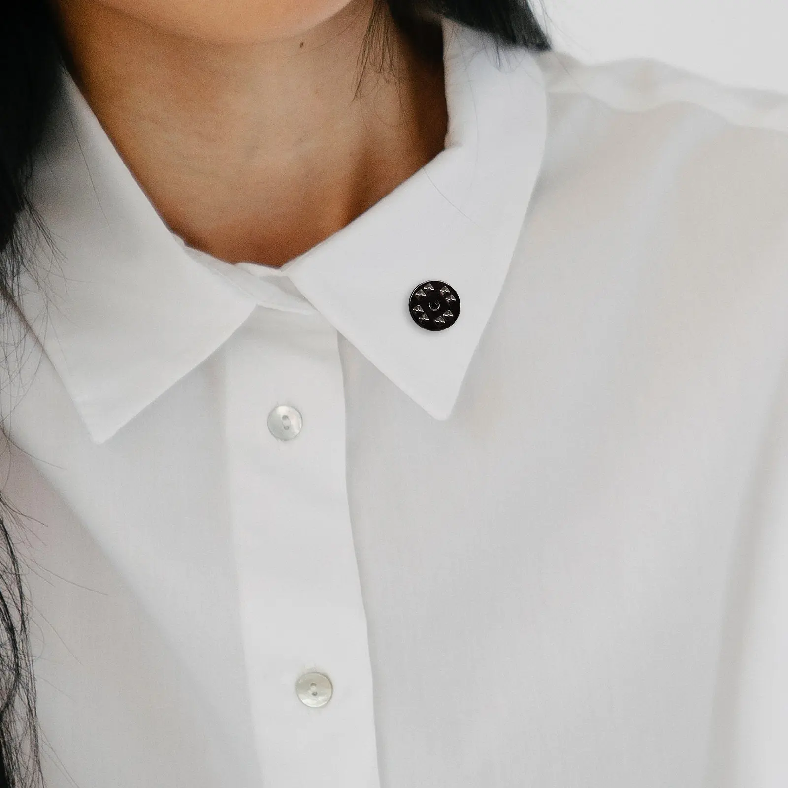1 ensemble de supports de broche en métal avec aiguille de fixation pour épingles de revers, épingles émaillées, attaches de cravate, badges, fabrication de bijoux et fournitures d'artisanat DIY