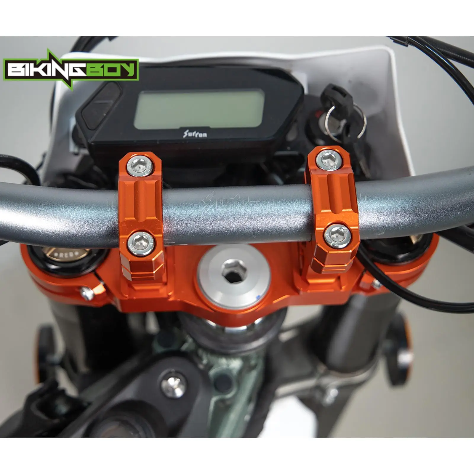 BIKINGBOY Für Sur-Ron Ultra Bee Surron UB Lenker-Vorbau-Verlängerungen 0 / 52mm Elektrisches E-Dirt Bike Offroad Aluminiumlegierung CNC – Detail 11