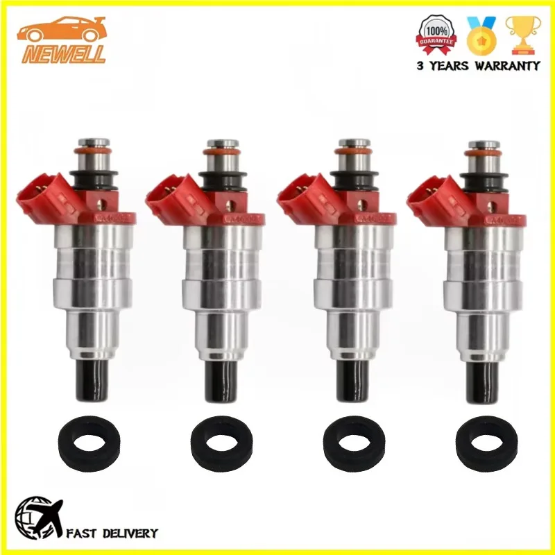 4pcs G609-13-250 A46-00 Fuel injector For Mazda B2600 BASE / LE-5 LX SE-5 EXTENDED CAB PICKUP /MPV 2.6L FJ400 G60913250