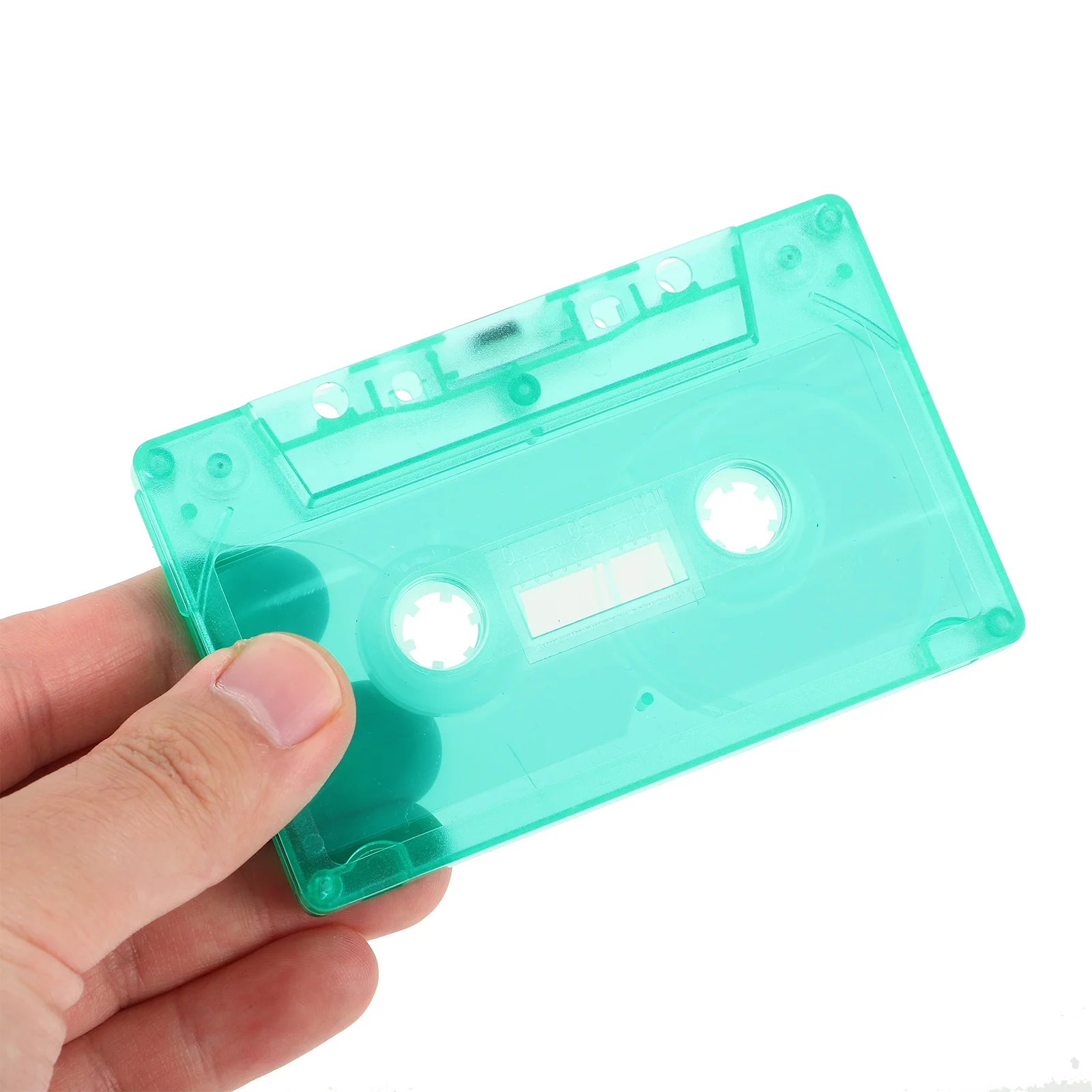 

2Pcs Blank Cassette Tape Colorful Magnetic Tape Vintage Decorative DIY Craft Supply for Office Home Study Room Decoration