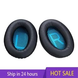 Replacement Ear Pads Earpads for Bose QuietComfort QC 2 15 25 35 Ear Cushion for QC2 QC15 QC25 QC35 SoundTrue Headphones Gamer