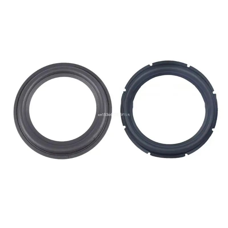 Rubber Rings Replacement Parts Speaker Surround Rubber Folding Ring DIY Repair Parts 15 /18inches DropShipping