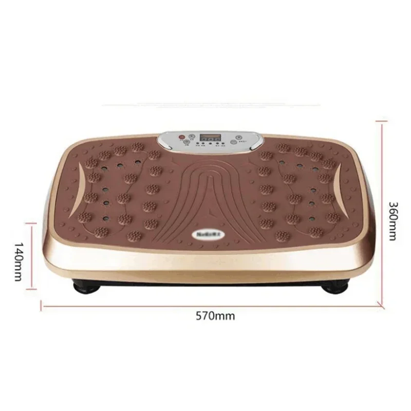 47-57cm with Bluetooth Fitness Slimming Vibrator Trainer Platform Fat Burning Slimming Remote Control Bodybuilder