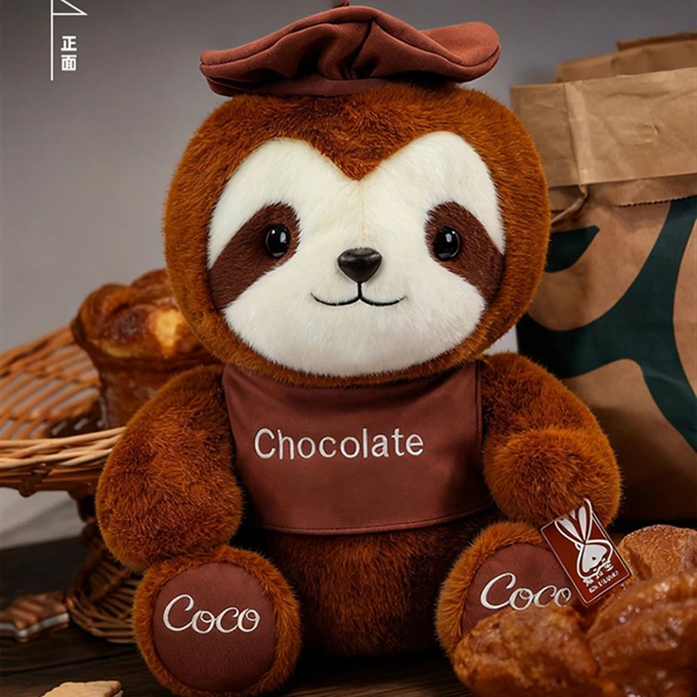 20CM Kawaii Maillard Sloth Plush Toy Simulated Sloth Plush Doll Embrace A Sense Of Security Growth Companion Doll