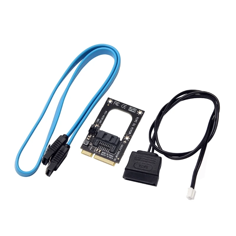 

Mini to Card Converter from mSATA to 7 Pin Extension Adapter SSD Full-High Half-Size