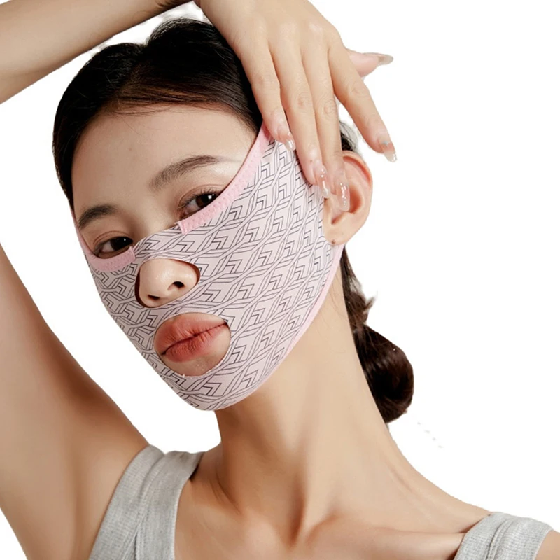 V Face Bandage Shaper Facial Slimming Relaxation Lift Up Belt Shape Lift Reduce Double Chin Face Thining Band Massage Slimmer