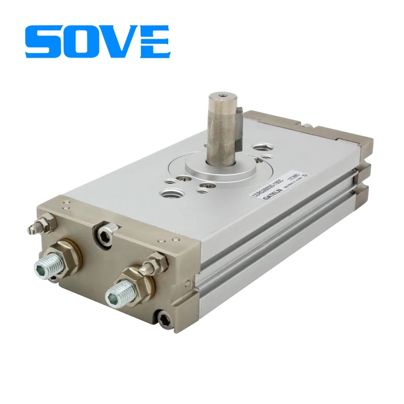 CRQ2B / CDRQ2B Compact Rotary Actuator Rack & Pinion Style Pneumatic Cylinder CRQ2 Series Standard Aluminium Air Cylinder