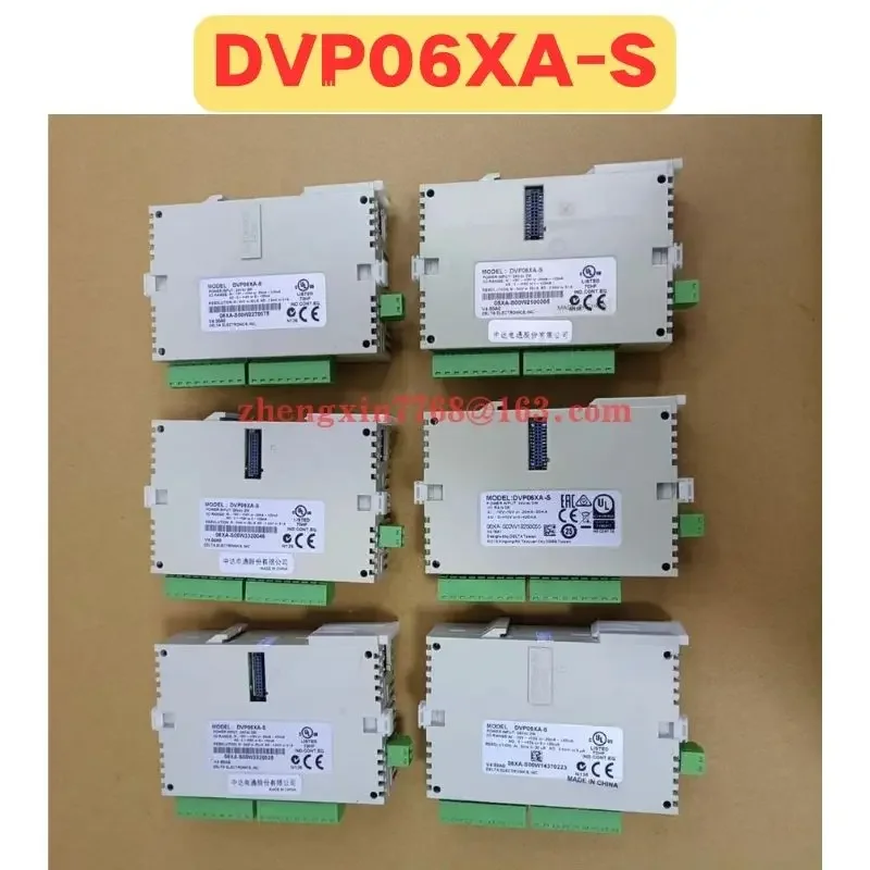 

Used PLC Expansion Module DVP06XA-S DVP06XA S Normal Function Tested OK