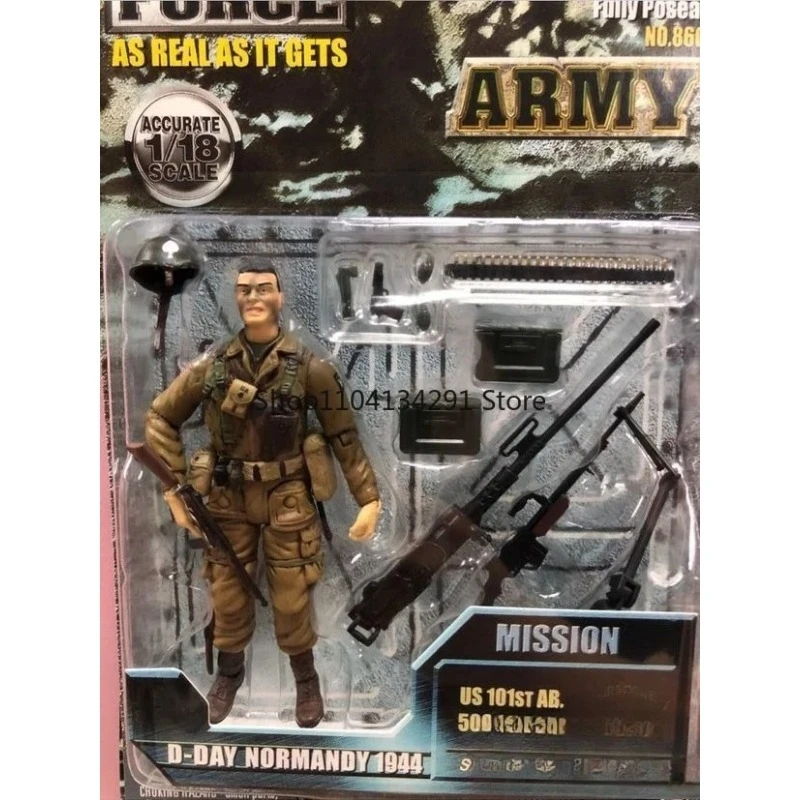 Original BBI 1:18 (3.75-inch) 1944 D-Day Normandy Landing WWII Action Figure Collectible Model Toy view 5