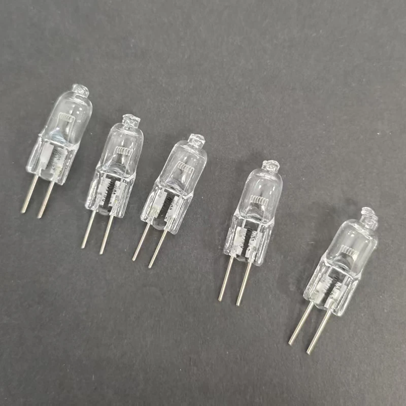 2pcs 5pcs 10pcs 20pcs /lot G4 24V 10W 20W 35W Halogen Light Bulbs Long Life Capsule Lamps Warm White Clear Bulbs