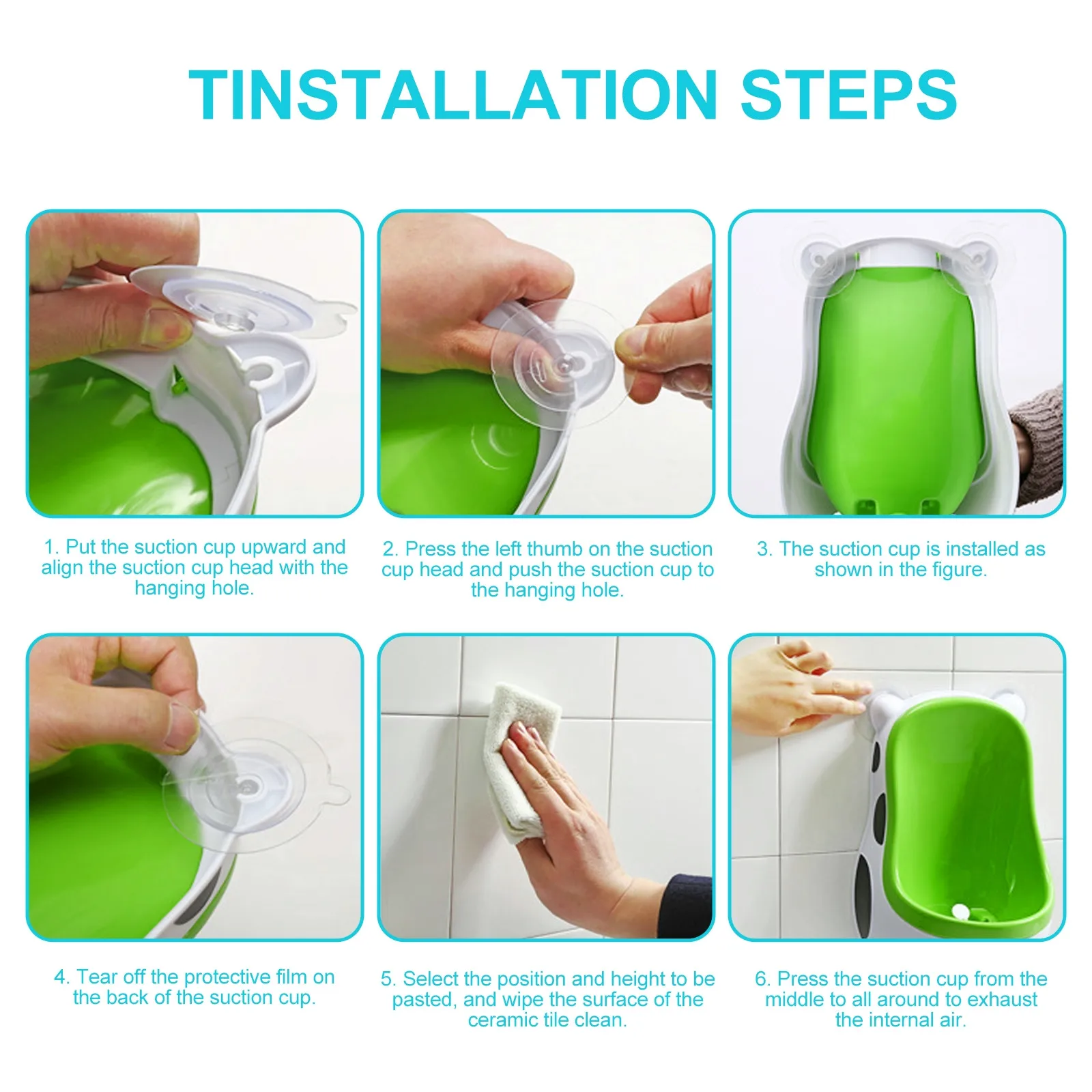 Standing Urinal Trainer Potty Training Tool Safe PP Material Adorable Design Fun Urination Practice Urinal