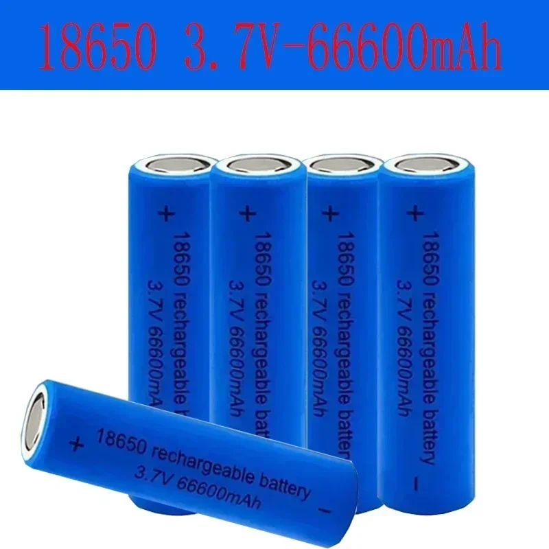 2024 Batería recargable AA66600mah más vendida de 3,7 V con cargador para linternas LED Dispositivos electrónicos despertador