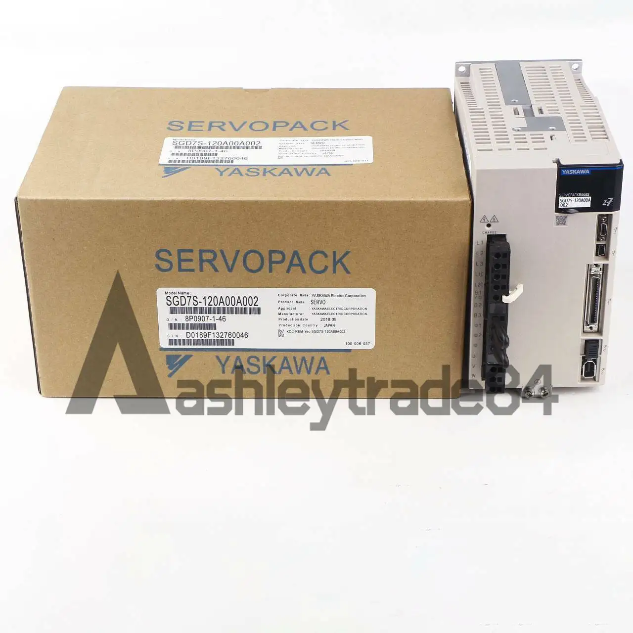 

ONE Yaskawa servo motor SGD7S-120A00A002 NEW