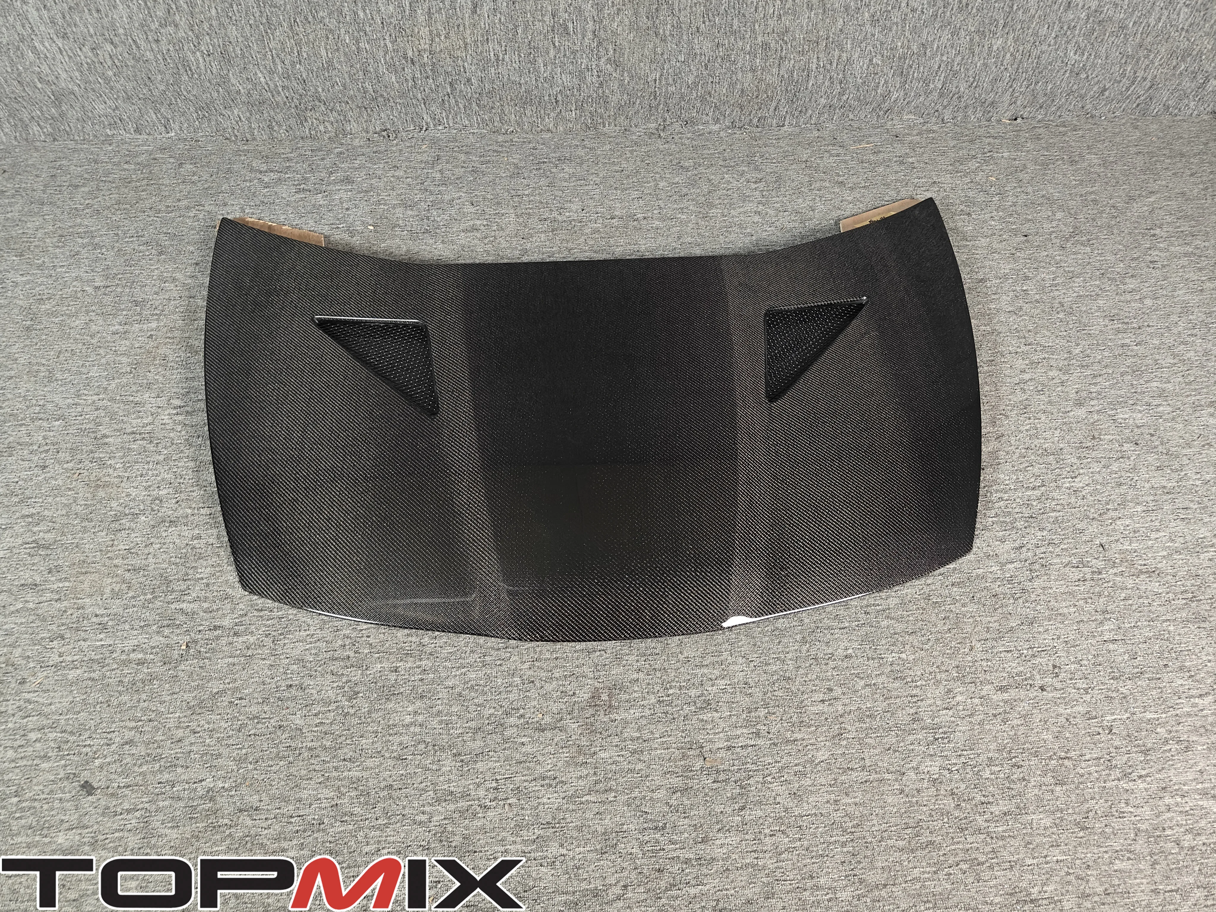 Real Carbon Fiber front hood bonnet fit for Honda 2010 Civic Euro-R FN2