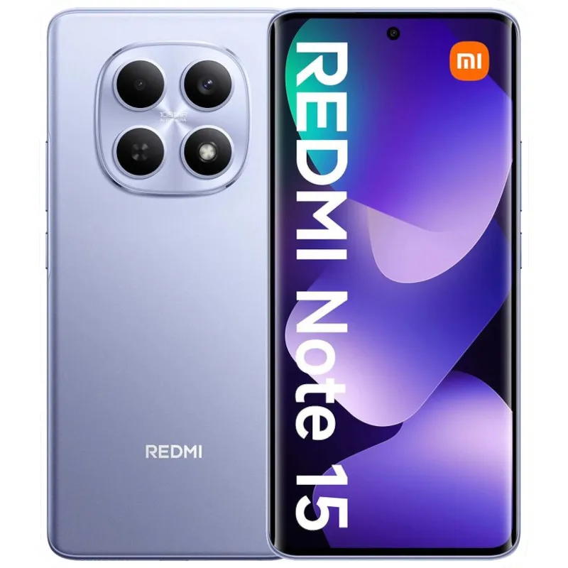 Xiaomi Redmi Note 15 6GB 128GB 8GB 256GB 6,77 inch AMOLED-scherm 108MP camera 6000mAh batterij