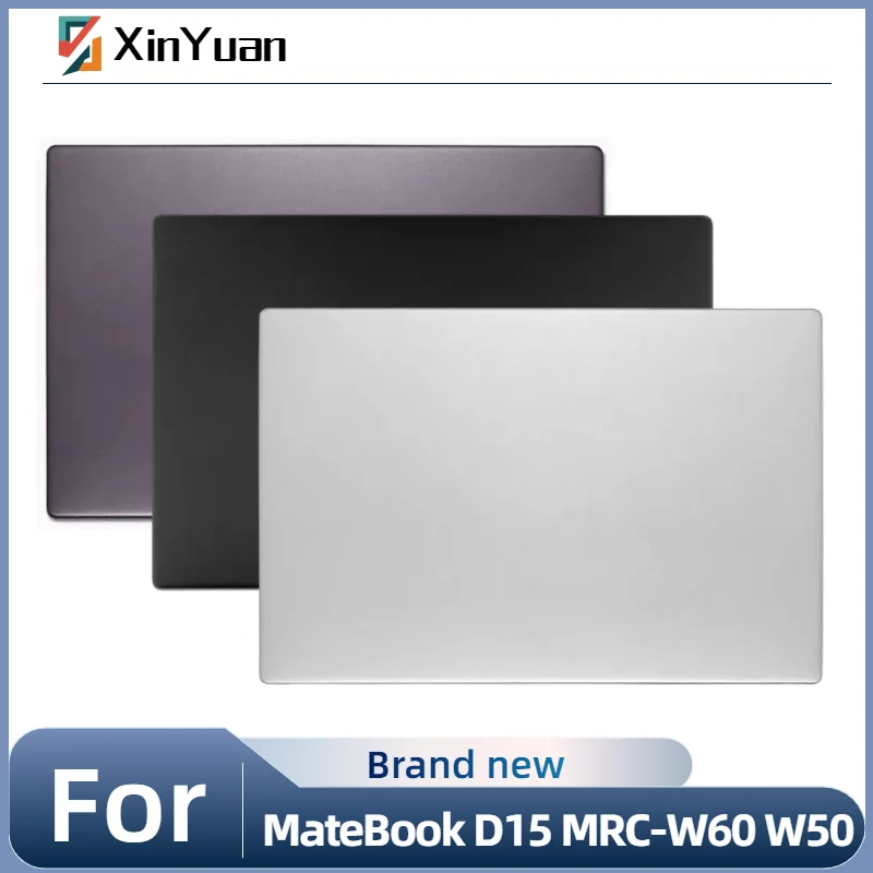 New Shell For MateBook D15 MRC-W60 W50 PL-W19 W09 Lcd back cover LCD top case A shell