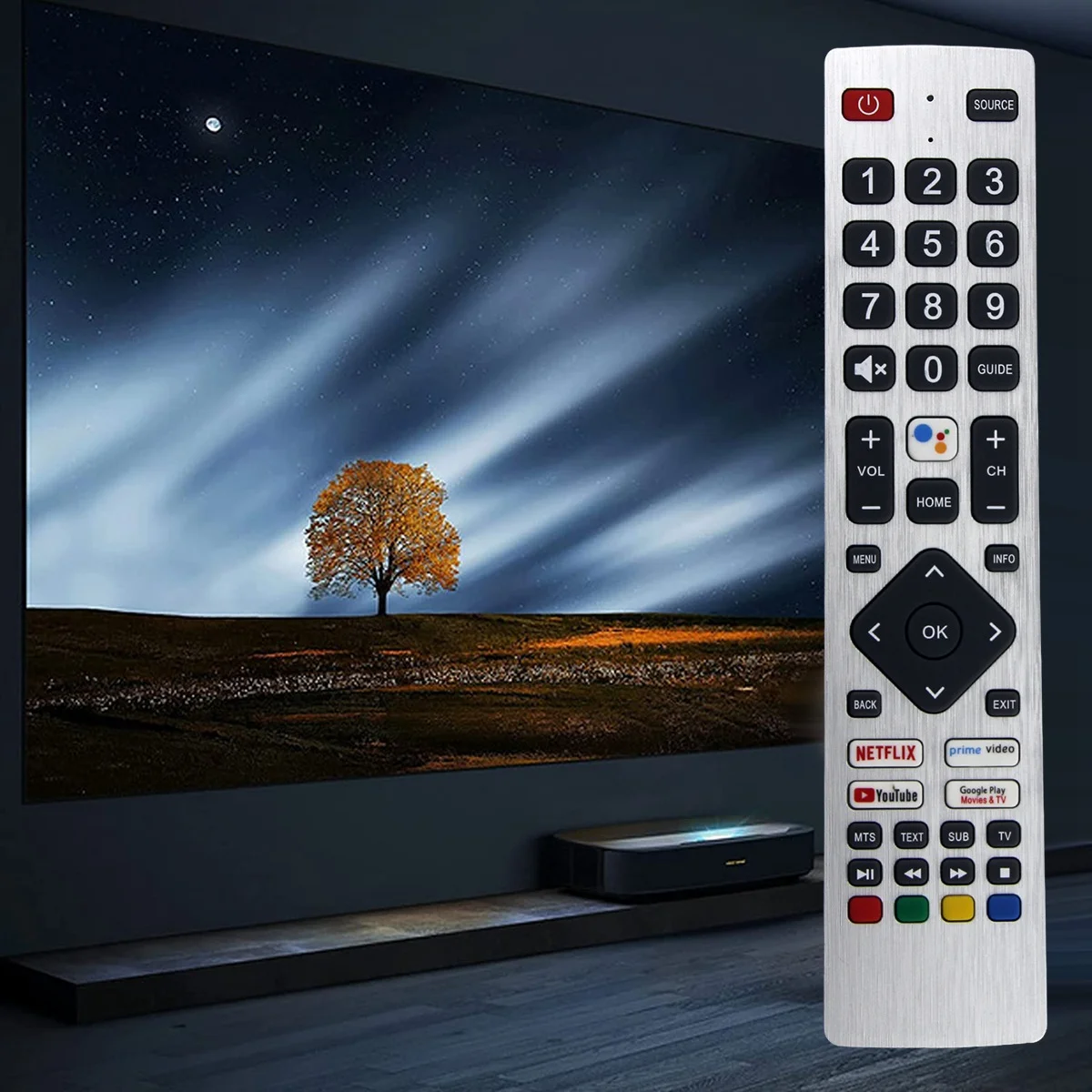 RMC0133 pengganti Remote Control untuk TV Sharp kendali jarak jauh pengaturan Gratis