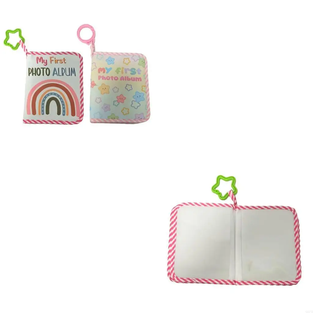 

Rainbow Baby Album Oxford Cloth Photo Book Safe Toddler Gift Present