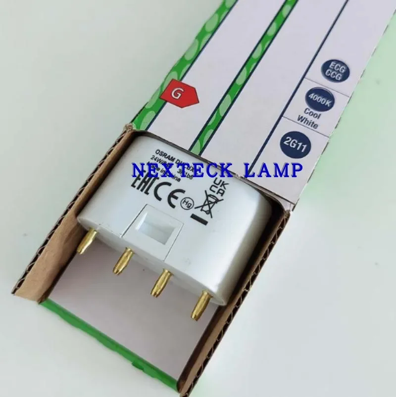 24W/840 flat four-pin H tube high color rendering fluorescent lamp three primary color equipment light