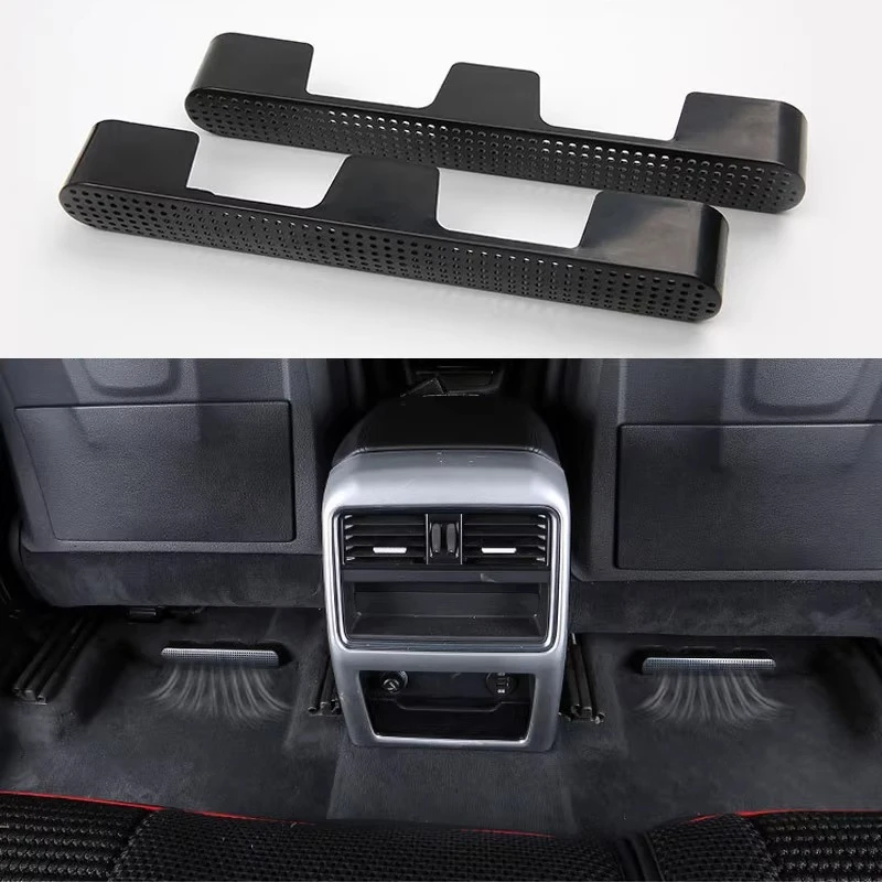 For Porsche Cayenne Panamera 2011-2026 Under-seat Air Conditioning Outlet Protection Cover Car Interior Accessories Tools